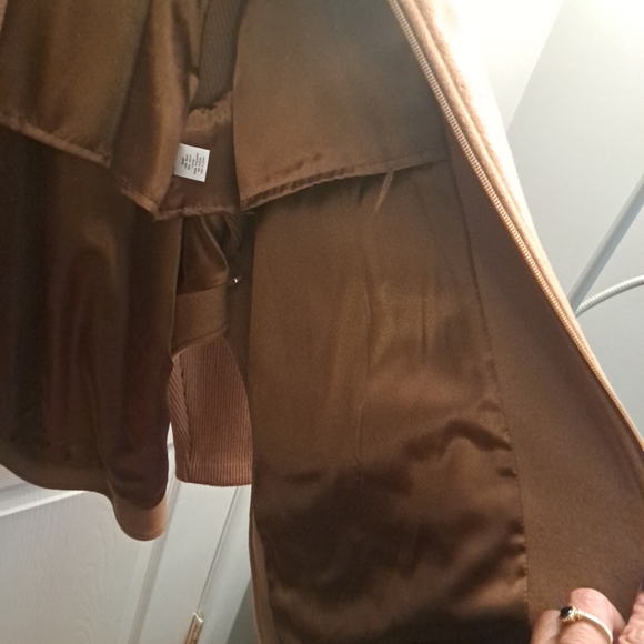 Simonton Says Swing Coat Size XL Tan Car Coat Womens - Picture 6 of 11